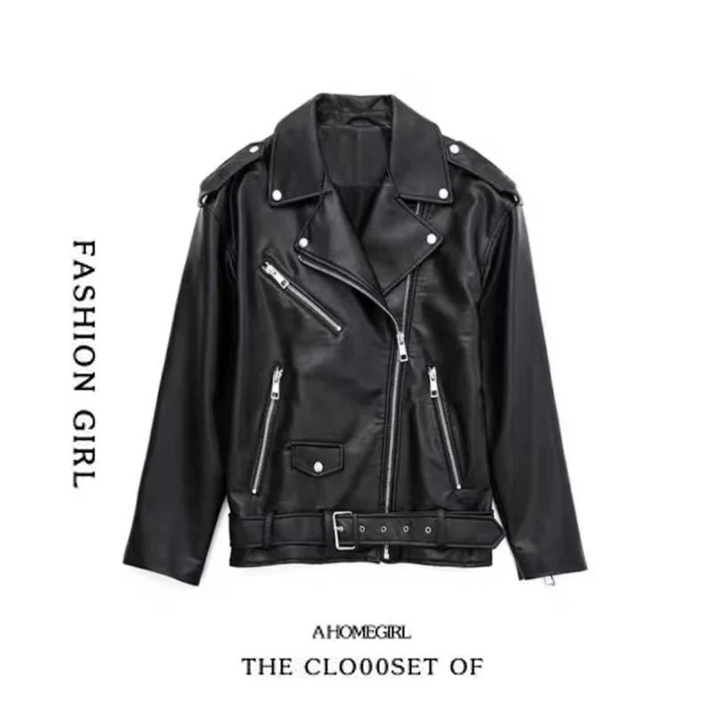 Fall Large Size American Retro Street PU Leather Motorcycle Jaet Loose Men's Outerwear Biker Vest Windproof Long Sve
Fall Large Size American Retro Street PU Leather Motorcycle Jaet Loose Men's Outerwear Biker Vest Windproof Long Sve