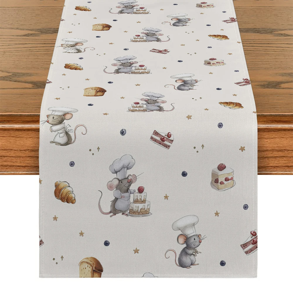Cute Cartoon Bear & Toy Pattern Polyester Table Runner - Lovely Home Table Decoration for Kid-themed Occasions
Cute Cartoon Bear & Toy Pattern Polyester Table Runner - Lovely Home Table Decoration for Kid-themed Occasions