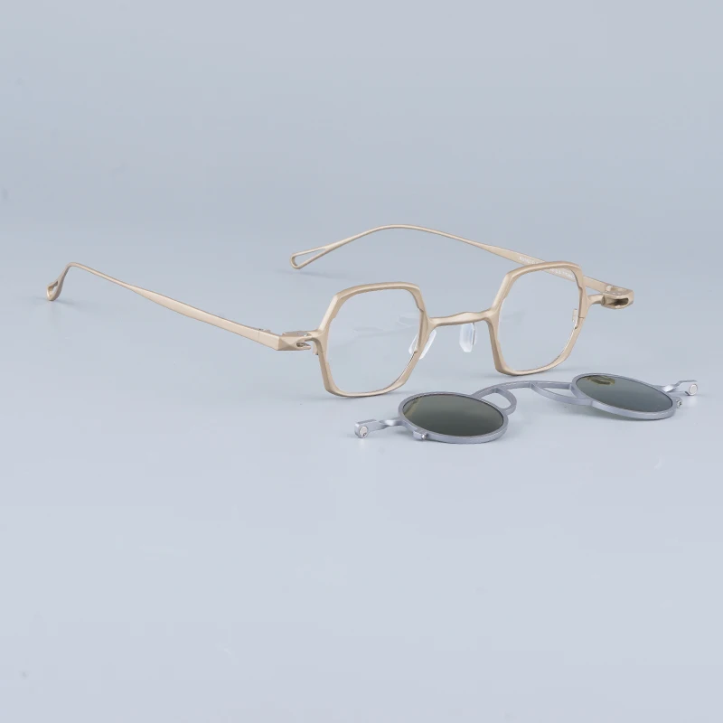 RG1921TI Clip up Pure Titanium Japanese Style Sunglasses Uv400 Round Clip Top-notched Men and Women Square Eyeglasses Frames
RG1921TI Clip up Pure Titanium Japanese Style Sunglasses Uv400 Round Clip Top-notched Men and Women Square Eyeglasses Frames