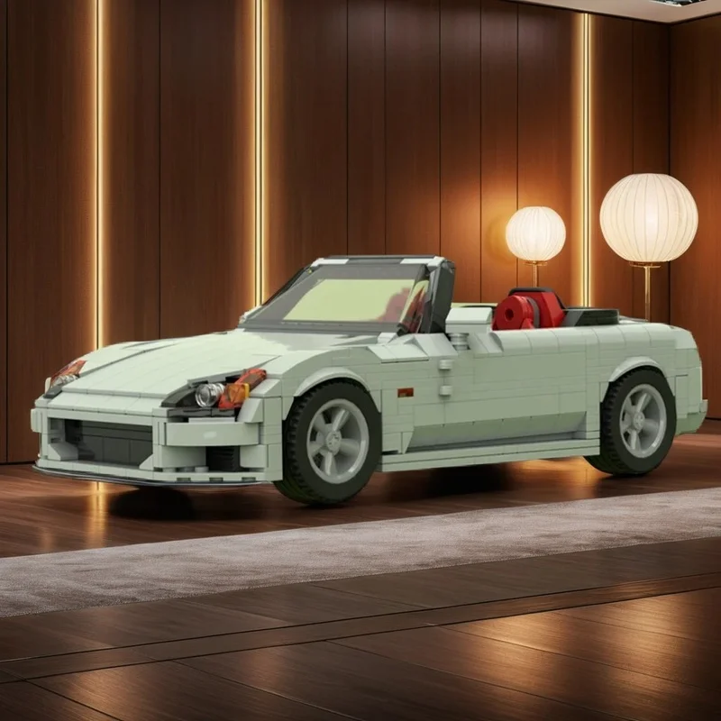 891PCS MOC Creative Model Honda S2000 AP1 DIY Ideas Assembly Building Blocks Birthday Gift Display Collectible Home Display Gift
891PCS MOC Creative Model Honda S2000 AP1 DIY Ideas Assembly Building Blocks Birthday Gift Display Collectible Home Display Gift