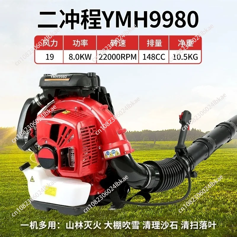 Snow blower high power oil hair dryer back type wind extinguisher fallen leaves cleaning greenhouse YMH9980 mixed oil-YMH9980
Snow blower high power oil hair dryer back type wind extinguisher fallen leaves cleaning greenhouse YMH9980 mixed oil-YMH9980