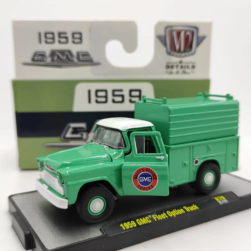 Diecast M2 1/64 Scale General Fleet Transport Truck GMC Fleet Option Truck 1959 Alloy Car Model Collectible Toy Souvenir Display
Diecast M2 1/64 Scale General Fleet Transport Truck GMC Fleet Option Truck 1959 Alloy Car Model Collectible Toy Souvenir Display