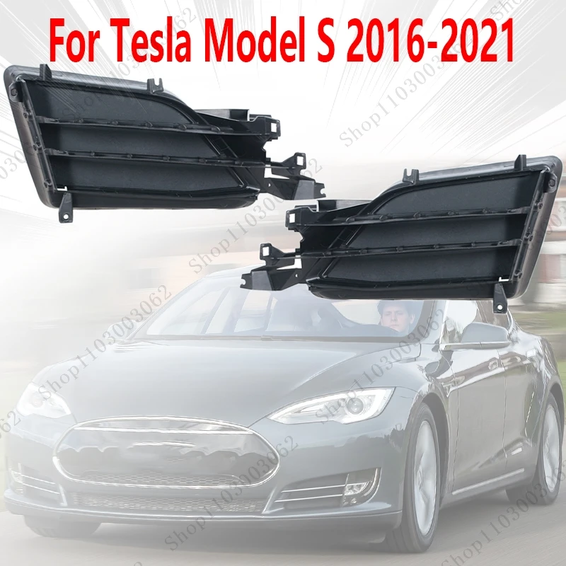Fog Lamp Protective Cover For Tesla Model S 2016-2021 Car External Front Bumper FogLamp Frame Front Frame Grille 1058007 1057851
Fog Lamp Protective Cover For Tesla Model S 2016-2021 Car External Front Bumper FogLamp Frame Front Frame Grille 1058007 1057851