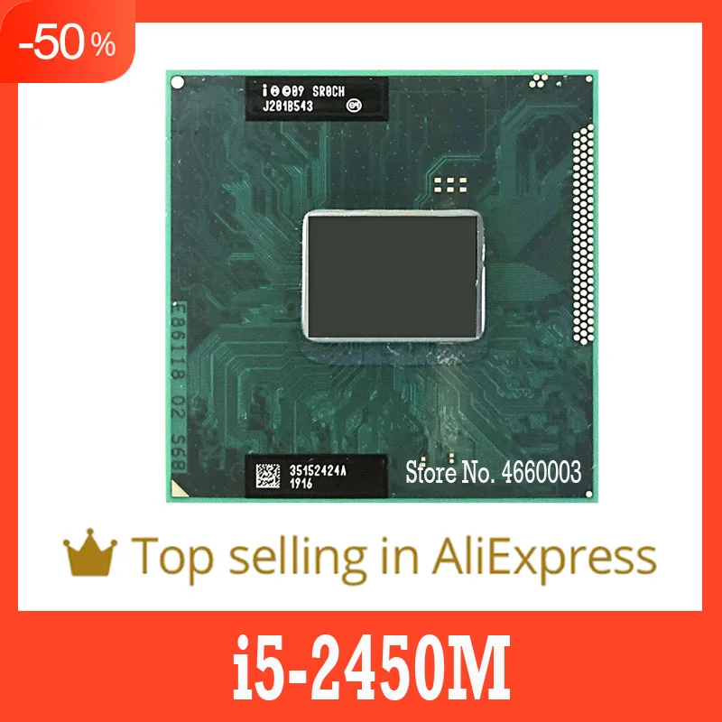 40%off I5-2450M CPU I5 2450M SROCH 2.5G/3M HM65 HM67 Original CPU Original SHAOLIN Official Version original Free Shipping
40%off I5-2450M CPU I5 2450M SROCH 2.5G/3M HM65 HM67 Original CPU Original SHAOLIN Official Version original Free Shipping