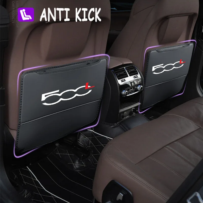 Anti Kick Pad 2Pcs Leather Car Seat Back Backrest Anti Dirt and Anti Stepping Pad Protective Cover Storage Bag for Fiat 500L
Anti Kick Pad 2Pcs Leather Car Seat Back Backrest Anti Dirt and Anti Stepping Pad Protective Cover Storage Bag for Fiat 500L