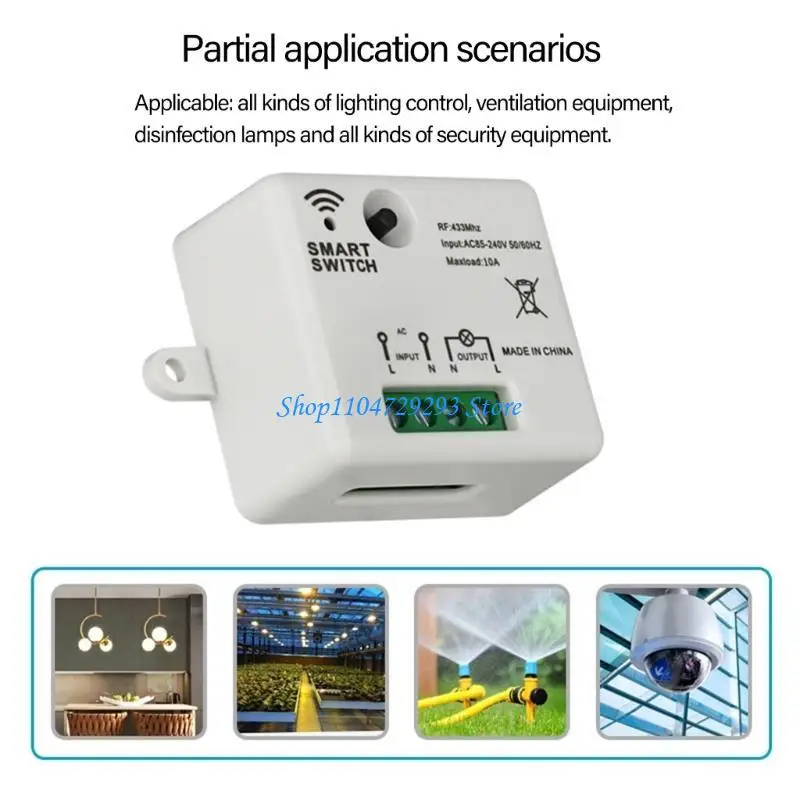 Y2GD 315mhz 433mhz Multiple Voltages AC110V 220V LED Light Remote Controller Switch for Efficient Home and Farm Lighting
Y2GD 315mhz 433mhz Multiple Voltages AC110V 220V LED Light Remote Controller Switch for Efficient Home and Farm Lighting