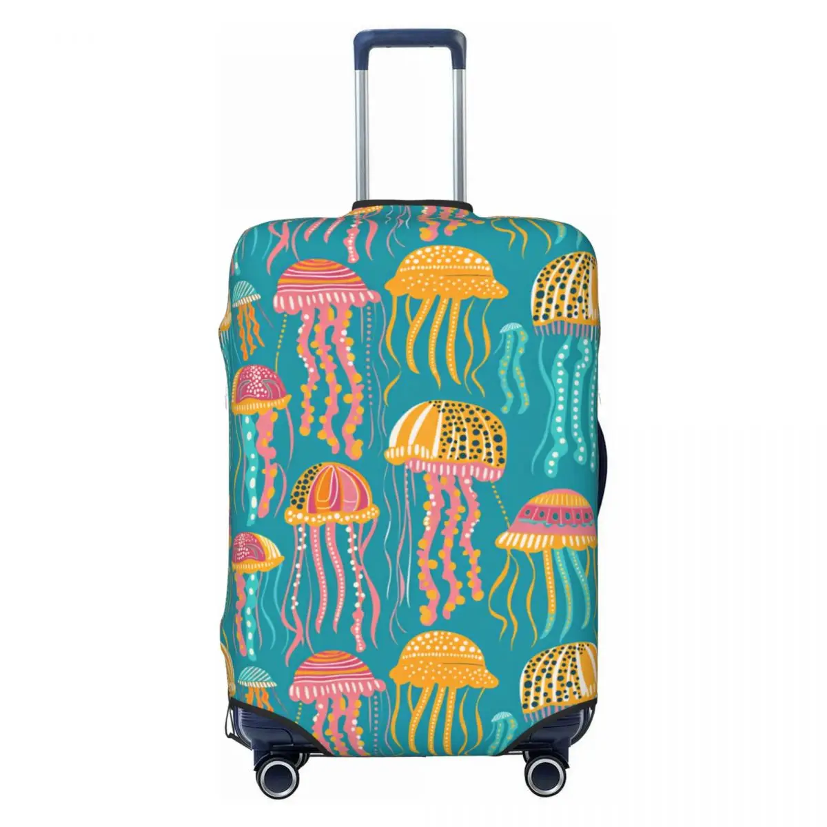 Bright Ocean Jellyfish Print Suitcase Cover Elastic Luggage Covers Protector for 18-32 inch
Bright Ocean Jellyfish Print Suitcase Cover Elastic Luggage Covers Protector for 18-32 inch