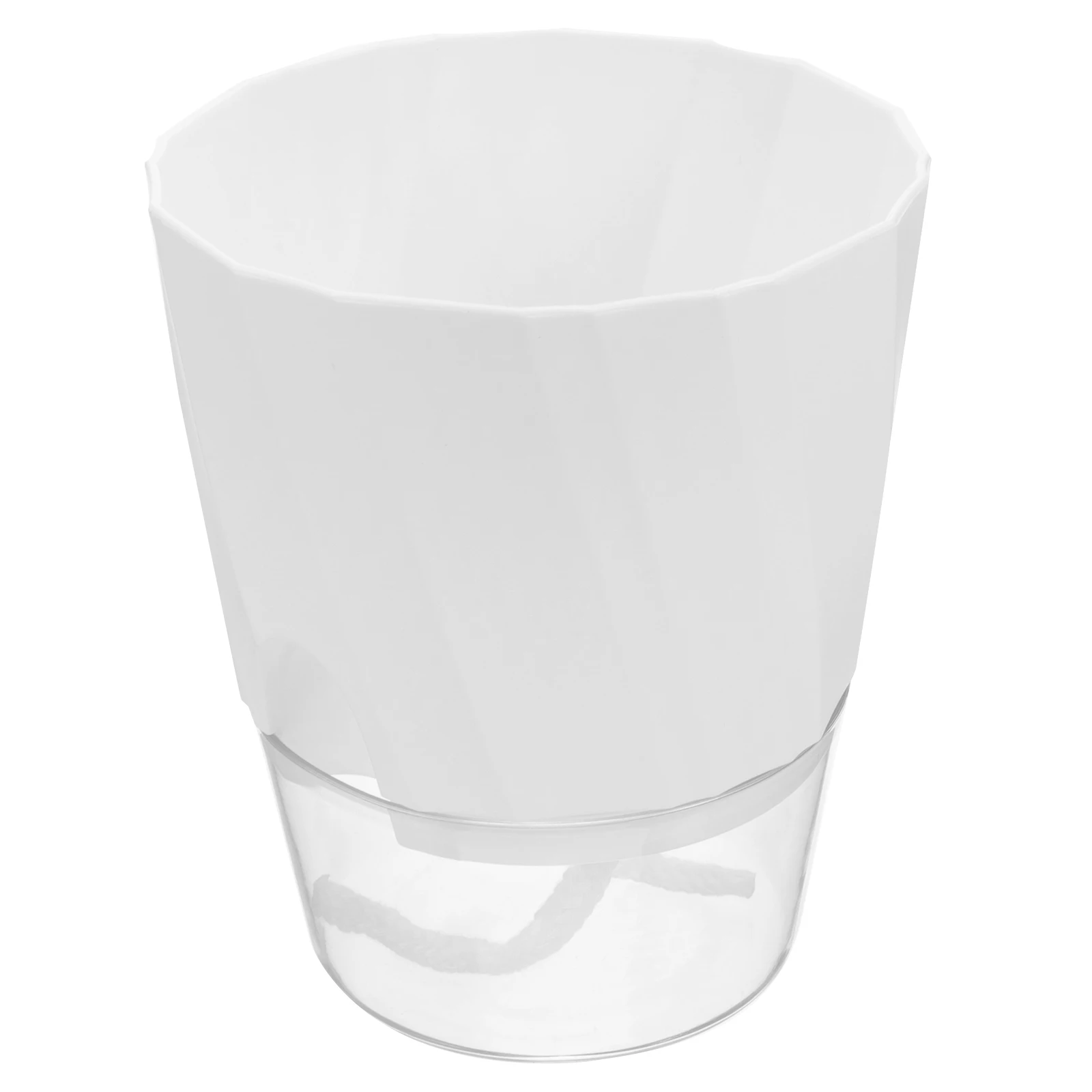 Self Watering Flowerpot Automatic Water Absorbing Planters Double Layer White Plastic Pots Store Water Feed Week Long Safe
Self Watering Flowerpot Automatic Water Absorbing Planters Double Layer White Plastic Pots Store Water Feed Week Long Safe