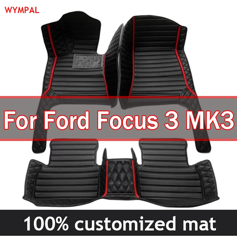 Customized Artificial Leather Car Floor Mat For Ford Focus 3 MK3 2014 2015 2016 2017 Protect Your Vehicle's Interior Accessory
Customized Artificial Leather Car Floor Mat For Ford Focus 3 MK3 2014 2015 2016 2017 Protect Your Vehicle's Interior Accessory