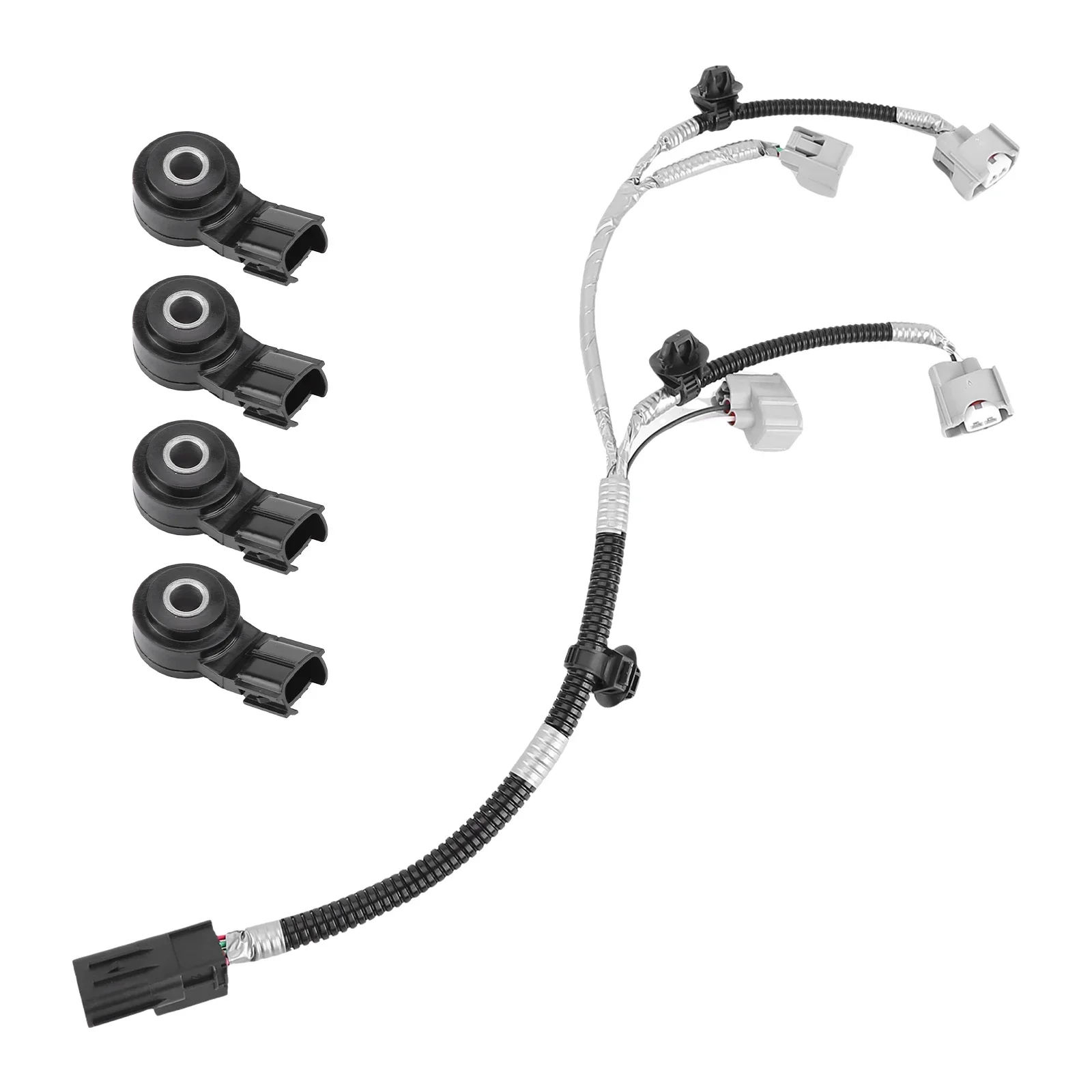 Для Toyota Sequoia Tundra 5,7L, 4-компонентный жгут проводов датчика удара в сборе 8961520090, 822190C020 
Для Toyota Sequoia Tundra 5,7L, 4-компонентный жгут проводов датчика удара в сборе 8961520090, 822190C020