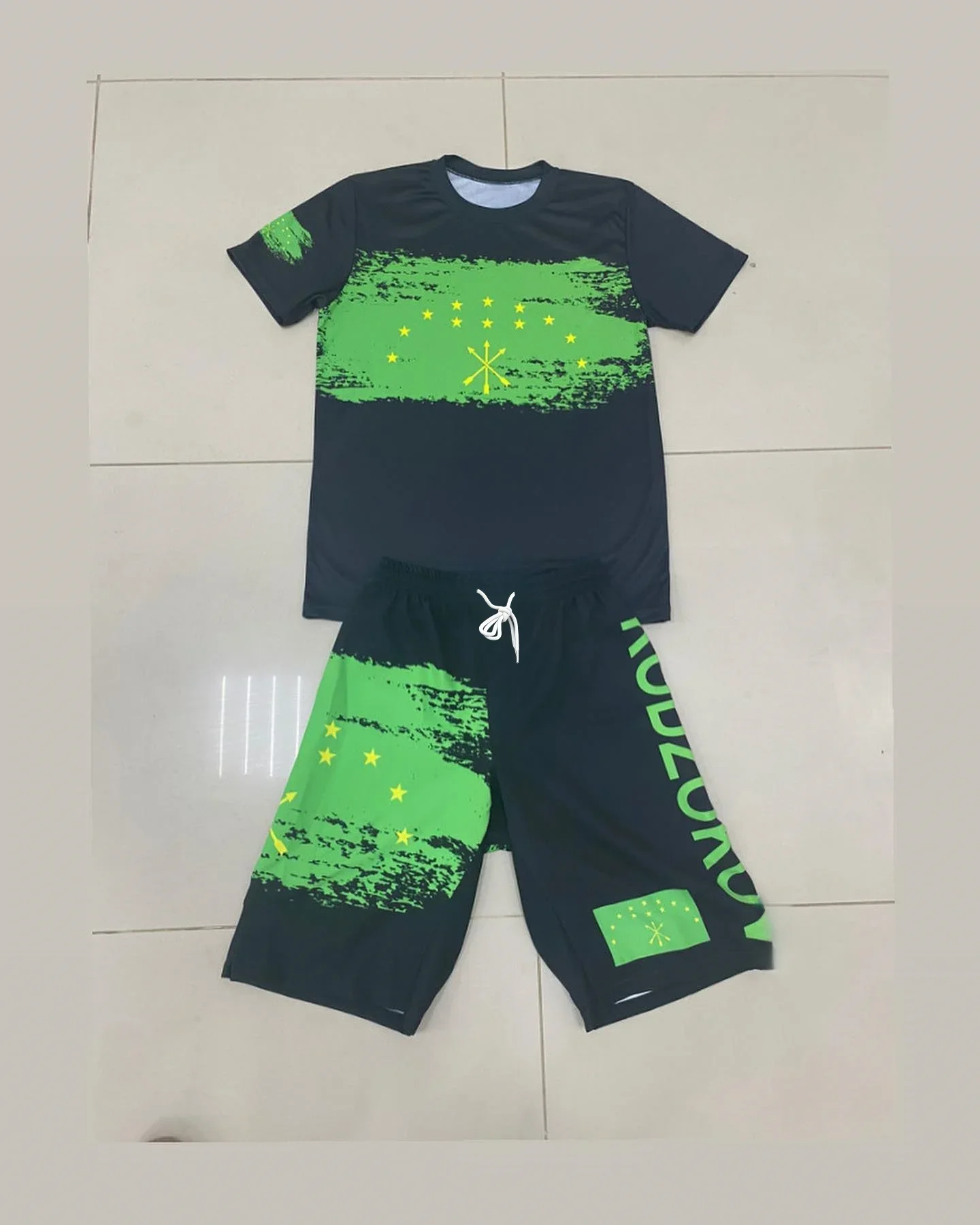 Men's Summer MMA Fighter Boxing Sports Wear Set 2025 Fashionable Comfortable Short Sleeved Print T-shirt And Shorts Sports Suit
Men's Summer MMA Fighter Boxing Sports Wear Set 2025 Fashionable Comfortable Short Sleeved Print T-shirt And Shorts Sports Suit