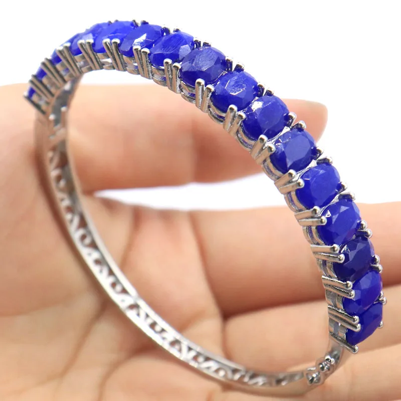 Buy 5 get 1 free 63x7mm Stunning 16g Real Green Emerald Blue Sapphire Violet Tanzanite Silver Bangle Bracelet 7.0inch
Buy 5 get 1 free 63x7mm Stunning 16g Real Green Emerald Blue Sapphire Violet Tanzanite Silver Bangle Bracelet 7.0inch