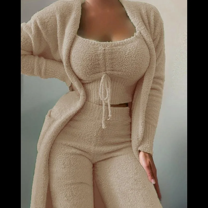 TieWaist Pajama Set Women's Summer Fashion Sleepwear Cross-Border Belted Ensemble Casual Stylish Female Outfit
TieWaist Pajama Set Women's Summer Fashion Sleepwear Cross-Border Belted Ensemble Casual Stylish Female Outfit