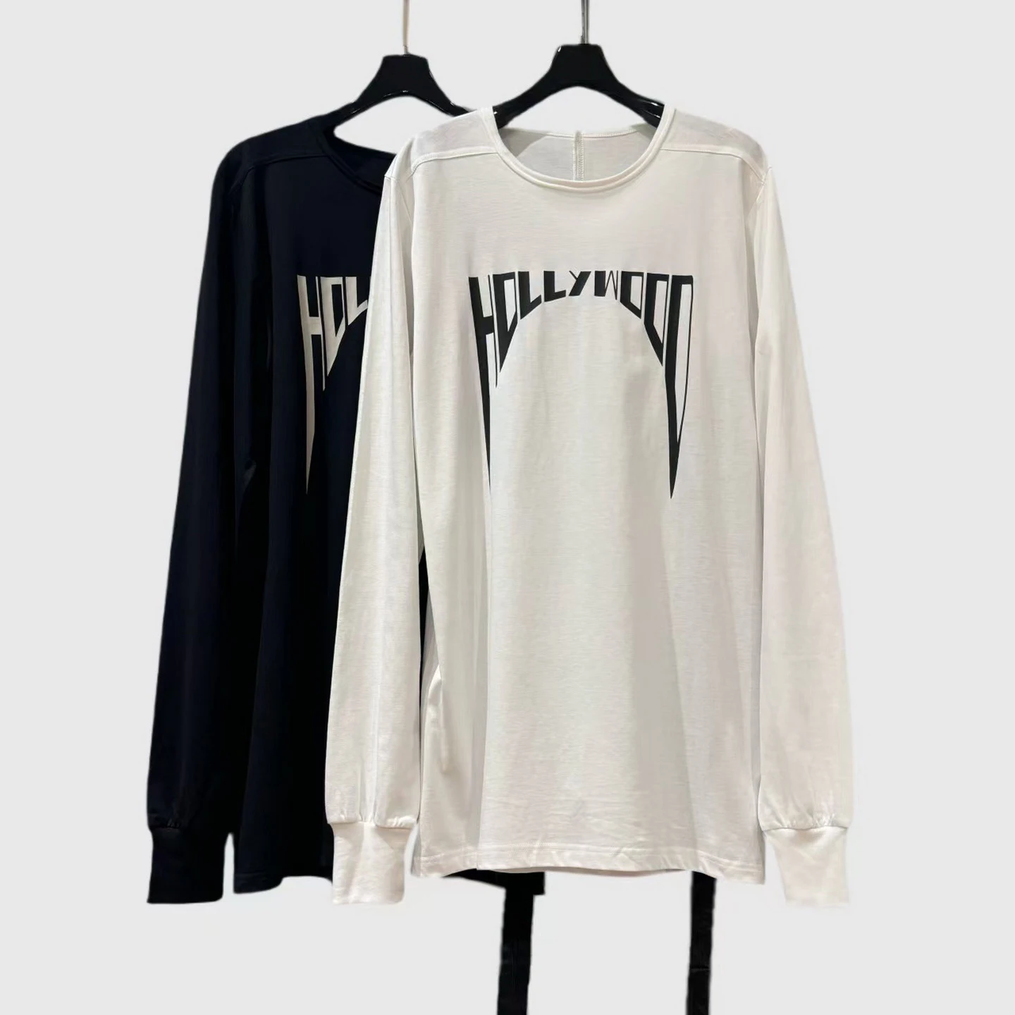 Autumn Fashion Men's Long Sleeve T-Shirt Dark Pioneer Letter Print Pure Cotton Base Shirt Street Style round Neck Mid-Length
Autumn Fashion Men's Long Sleeve T-Shirt Dark Pioneer Letter Print Pure Cotton Base Shirt Street Style round Neck Mid-Length