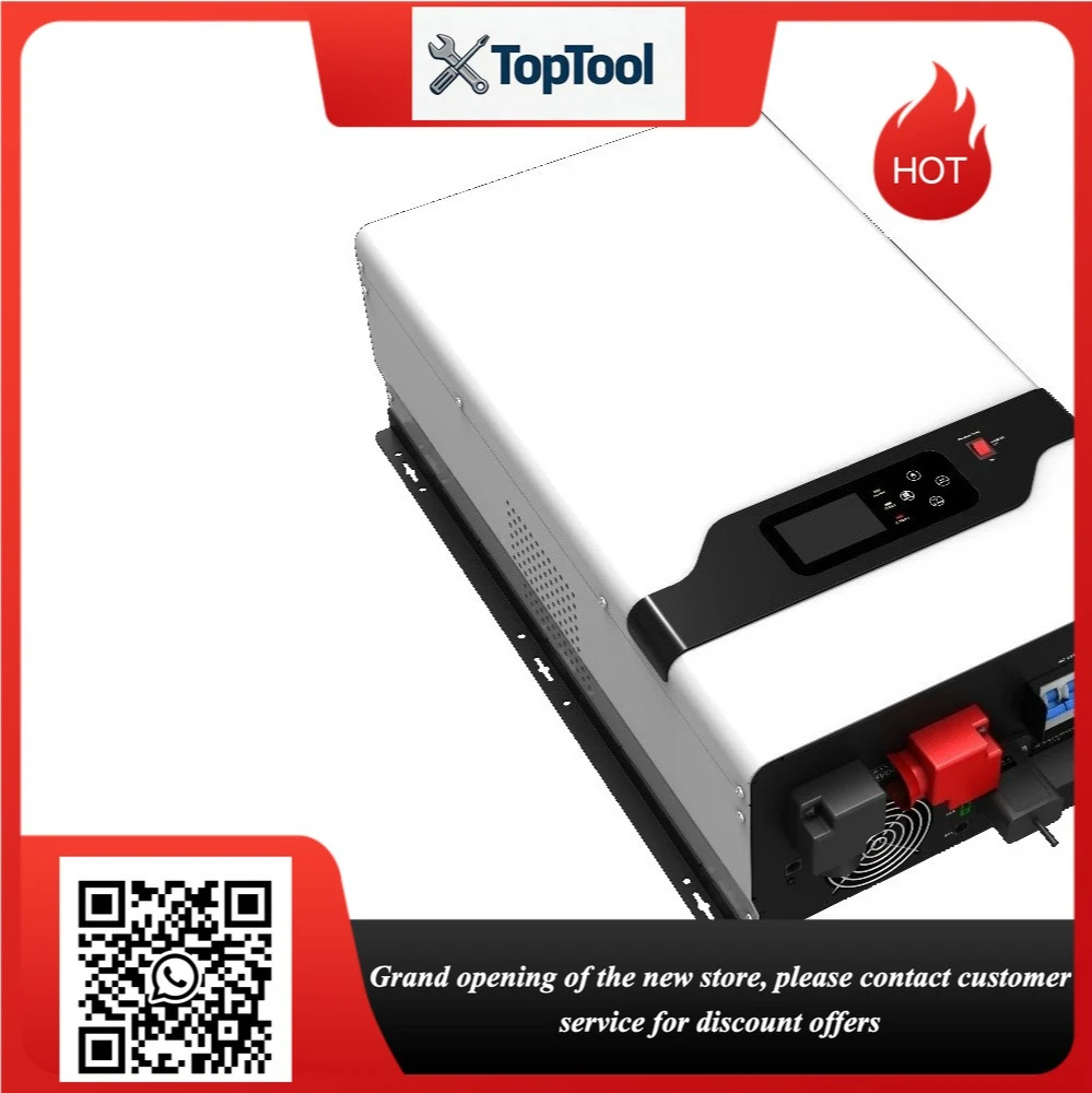 245V PV3600 TLV 8000w 8kw 48V Low Frequency Hybrid Solar Power Inverter 110V 220V Split Phase Solar 200A Inverter
245V PV3600 TLV 8000w 8kw 48V Low Frequency Hybrid Solar Power Inverter 110V 220V Split Phase Solar 200A Inverter