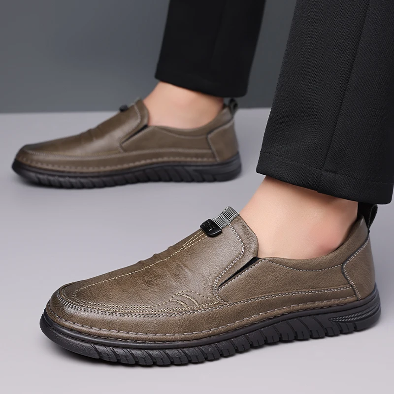 Men's Business Loafers Soft Sole Comfort Casual Shoes Anti-Slip Wear-Resistant Slip-On Men's Shoes-HT999
Men's Business Loafers Soft Sole Comfort Casual Shoes Anti-Slip Wear-Resistant Slip-On Men's Shoes-HT999
