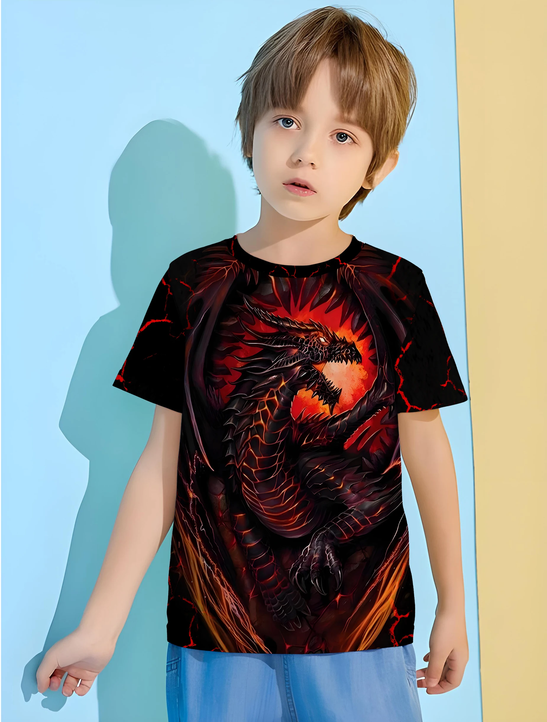 Pyrodinosaurs Baby Summer Clothes Kids Boys Clothes Boy's Shirt Children T-shirts for Boys Short Sleeve Tops Anime T-shirt 2024
Pyrodinosaurs Baby Summer Clothes Kids Boys Clothes Boy's Shirt Children T-shirts for Boys Short Sleeve Tops Anime T-shirt 2024