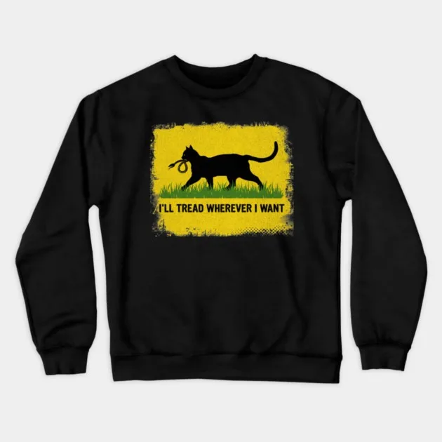 Autumn and Winter Rebellious Cat Tribute Sweatshirt, "Free - Spirited Black Cat Graphic" for A Trendy Look
Autumn and Winter Rebellious Cat Tribute Sweatshirt, "Free - Spirited Black Cat Graphic" for A Trendy Look