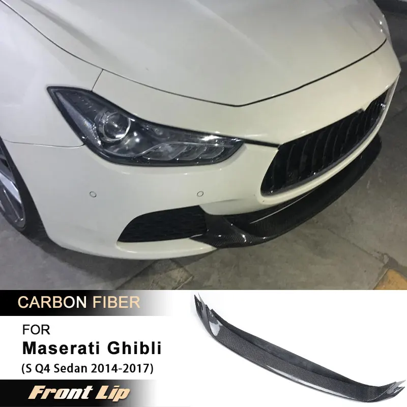 Car Front Bumper Lip Spoiler for Maserati Ghibli S Q4 Sedan 2014-2017 Front Lip Chin Apron Guard Body Kits Full Carbon Fiber
Car Front Bumper Lip Spoiler for Maserati Ghibli S Q4 Sedan 2014-2017 Front Lip Chin Apron Guard Body Kits Full Carbon Fiber