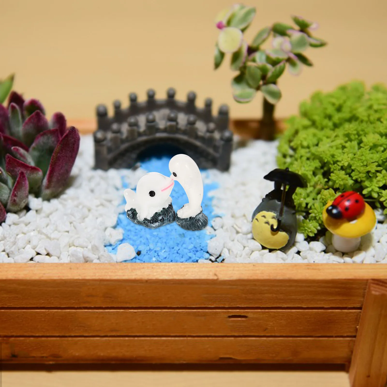 8Pcs Ocean Animal Resin Mini Dolphin Decorations Micro Landscape Fish Tank Garden Yard Resin Sculptures Mini Dolphin Figurines
8Pcs Ocean Animal Resin Mini Dolphin Decorations Micro Landscape Fish Tank Garden Yard Resin Sculptures Mini Dolphin Figurines