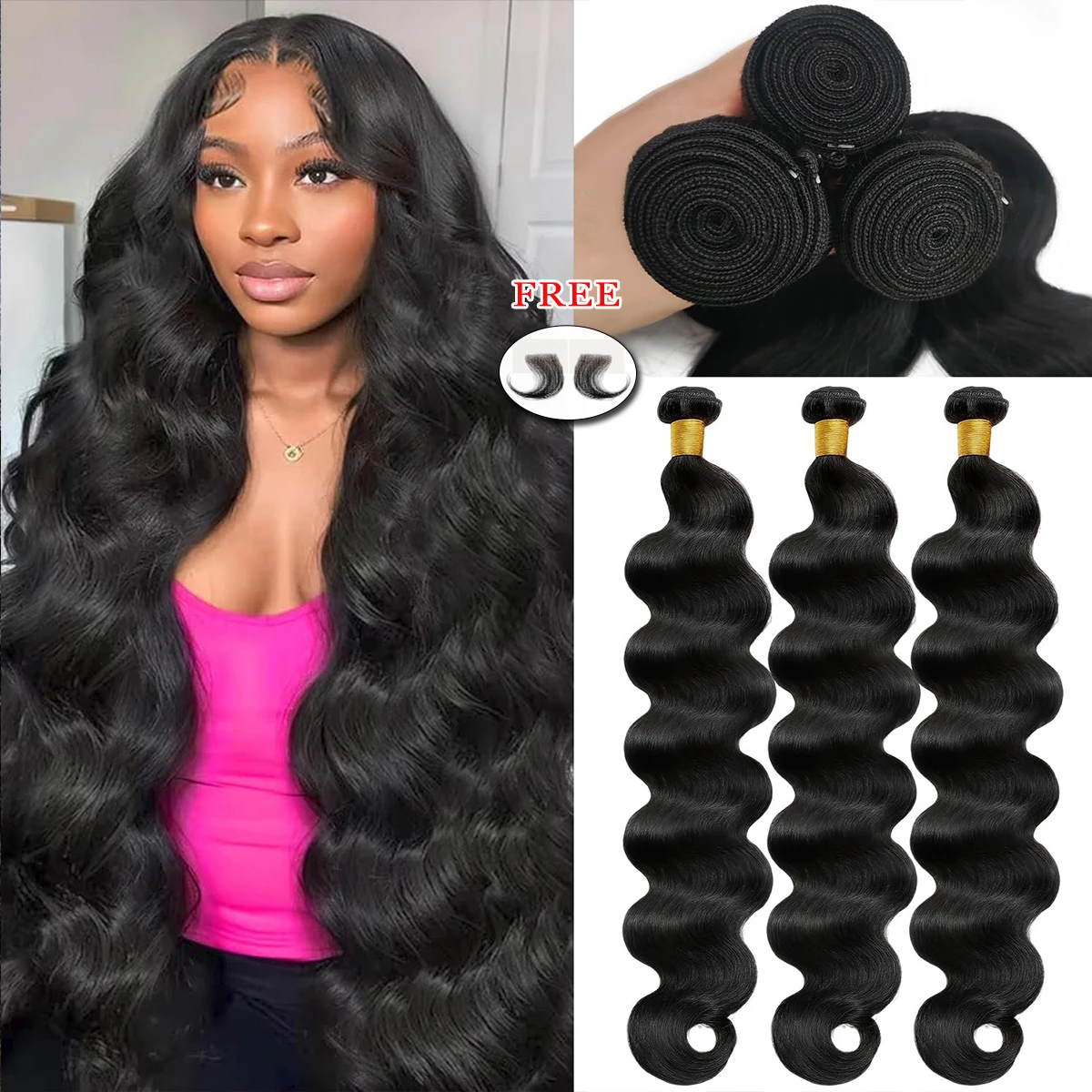 16A Объемная волна Пучки человеческих волос Бразильские девственные 2/3/4 шт. Плетение Натуральный черный цвет Наращивание волос 100% Пучки человеческих волос
16A Объемная волна Пучки человеческих волос Бразильские девственные 2/3/4 шт. Плетение Натуральный черный цвет Наращивание волос 100% Пучки человеческих волос