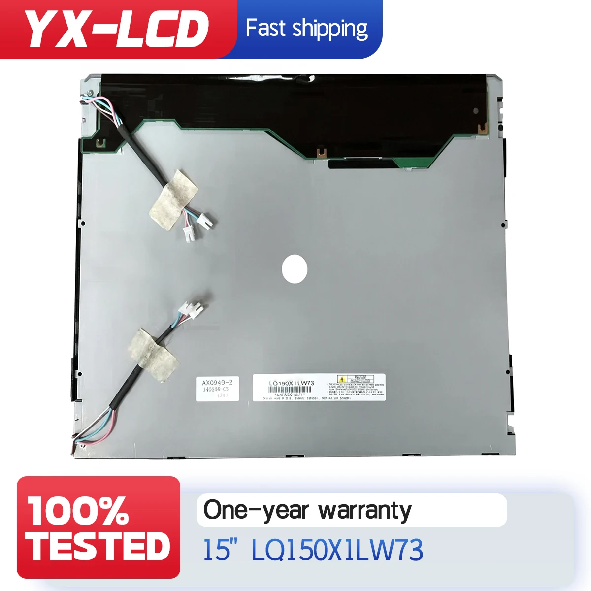 LQ150X1LW73 Original 15 Inch Display Panel 1024×768
LQ150X1LW73 Original 15 Inch Display Panel 1024×768