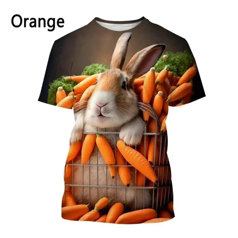 New Fashion Funny Rabbit 3D Printed T Shirts Men's And Women's Casual Short-sleeved Men T-Shirts Streetwear Tops Tees Clothes
New Fashion Funny Rabbit 3D Printed T Shirts Men's And Women's Casual Short-sleeved Men T-Shirts Streetwear Tops Tees Clothes