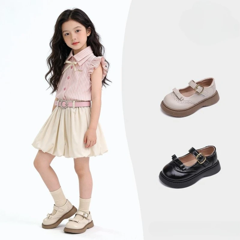 Simple Children's Mary Jane Shoes Spring Autumn School Non-slip Kids Princess Leather Shoes Daily Wear Girls Platform Bow Shoes
Simple Children's Mary Jane Shoes Spring Autumn School Non-slip Kids Princess Leather Shoes Daily Wear Girls Platform Bow Shoes