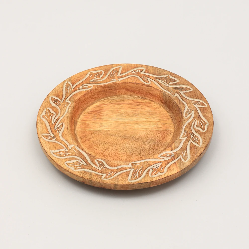 Handcrafted 13" Wood Charger Plate| Wooden Dinning Placemat|Artisan Wood Tableware
Handcrafted 13" Wood Charger Plate| Wooden Dinning Placemat|Artisan Wood Tableware