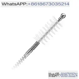 Reusable stainless steel spring cleaning brush for colonoscopy gastroscopy bronchoscopy pharyngoscope cleaning- brush/ D-20T
Reusable stainless steel spring cleaning brush for colonoscopy gastroscopy bronchoscopy pharyngoscope cleaning- brush/ D-20T