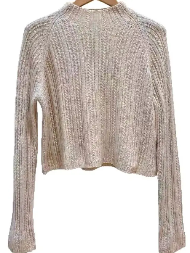Fall/Winter Women Mock Neck Long Sleeve Threaded Solid Knit Pullover Slim Soft Casual Elegant Sweater
Fall/Winter Women Mock Neck Long Sleeve Threaded Solid Knit Pullover Slim Soft Casual Elegant Sweater