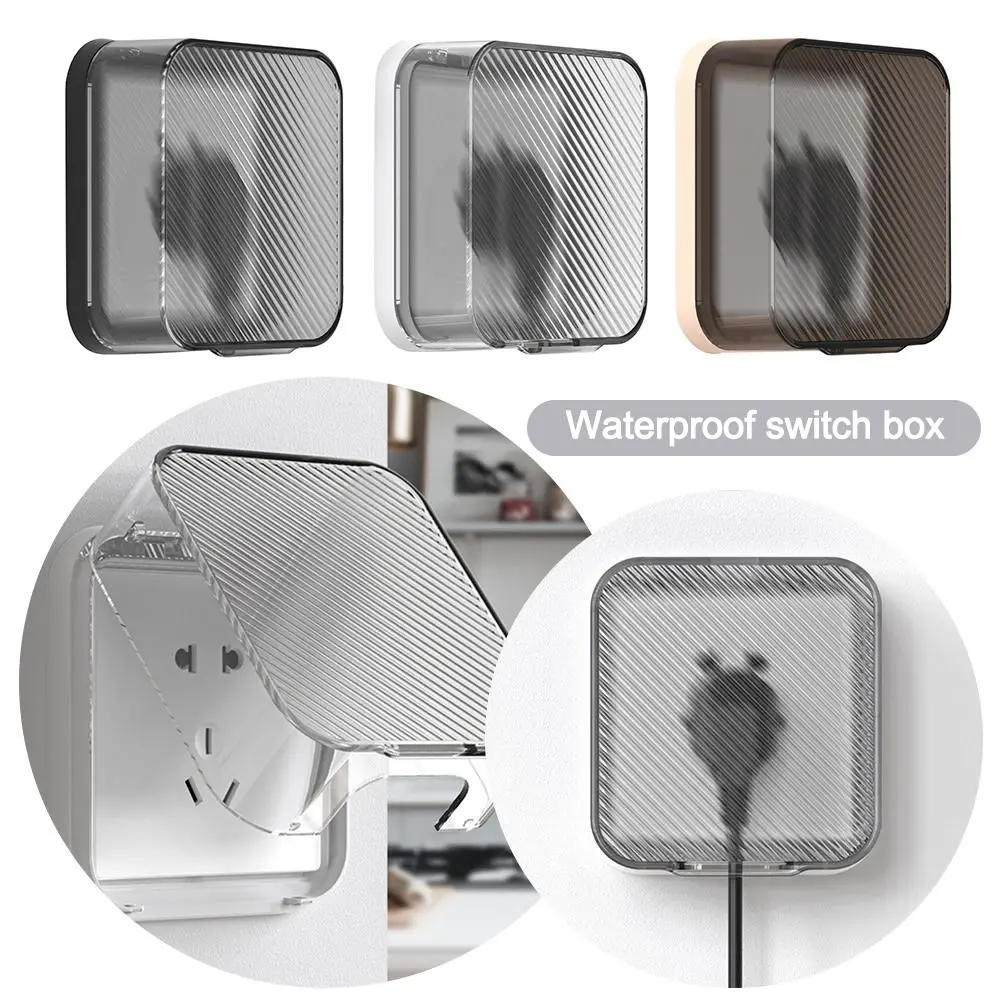 86 Type Switch Protective Cover Transparent Waterproof Electric Plug Cover Splash-Proof Self-Adhesive
86 Type Switch Protective Cover Transparent Waterproof Electric Plug Cover Splash-Proof Self-Adhesive