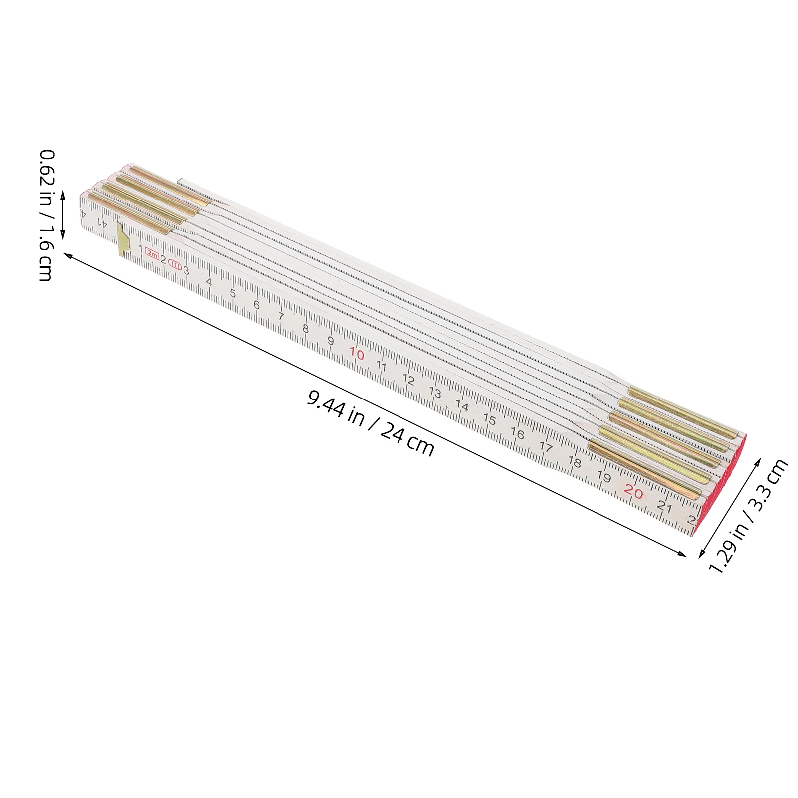 Folding Ruler Precision Measuring Tools Out Simple for Woodworking Plastic Foldable Office
Folding Ruler Precision Measuring Tools Out Simple for Woodworking Plastic Foldable Office