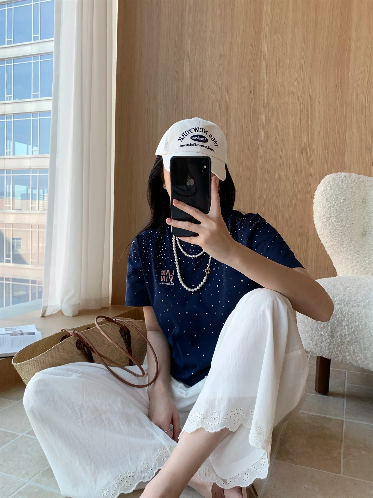 adient Starry Feel Женская повседневная футболка Sle ort Sve Cotton Top Flipped Precision Lanvn
adient Starry Feel Женская повседневная футболка Sle ort Sve Cotton Top Flipped Precision Lanvn