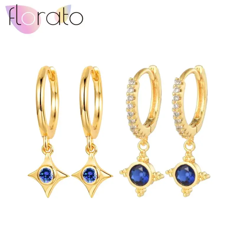 925 Sterling Silver Ear Needle High-end Luxury Square Sapphire Blue Zircon Drop Earrings Women's Fashion Party Jewelry Gifts
925 Sterling Silver Ear Needle High-end Luxury Square Sapphire Blue Zircon Drop Earrings Women's Fashion Party Jewelry Gifts