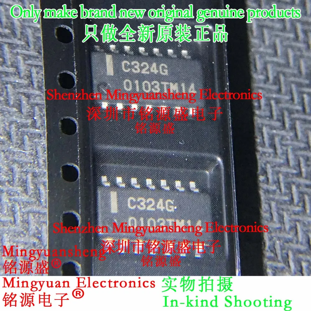 Mingyuan Sheng Brand New Original Genuine Upc324G2(5)-E1-A Upc324G2-E1-A Upc324G2 Upc324G Upc324 Silk Screen Printing Word C324G Package Sop14 Ic Operational Amplifier Chip
Mingyuan Sheng Brand New Original Genuine Upc324G2(5)-E1-A Upc324G2-E1-A Upc324G2 Upc324G Upc324 Silk Screen Printing Word C324G Package Sop14 Ic Operational Amplifier Chip
