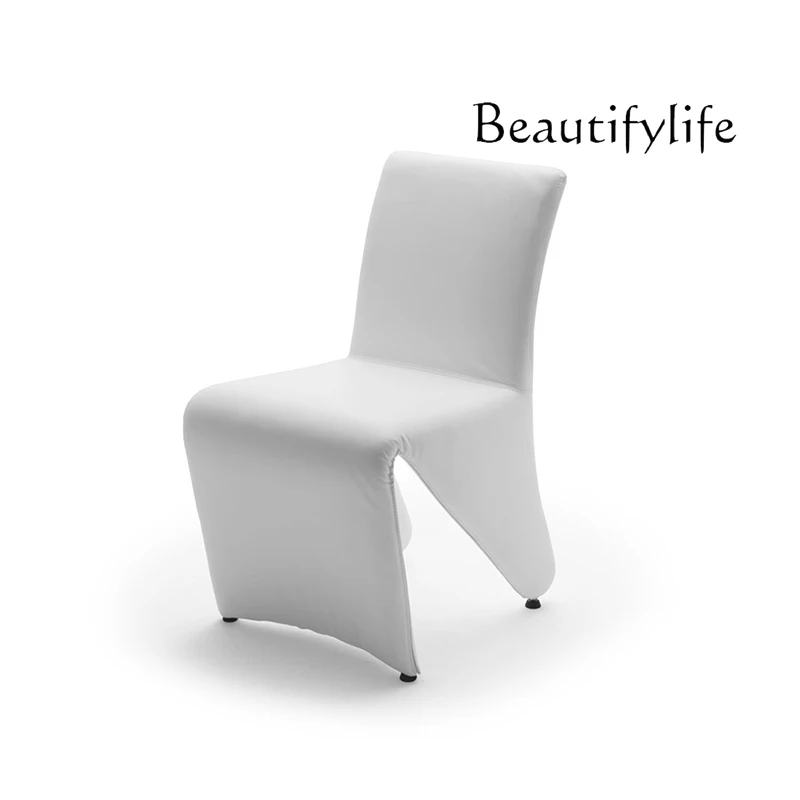 Modern creative designer fabric free line dining chair living room bedroom study writing office chair
Modern creative designer fabric free line dining chair living room bedroom study writing office chair