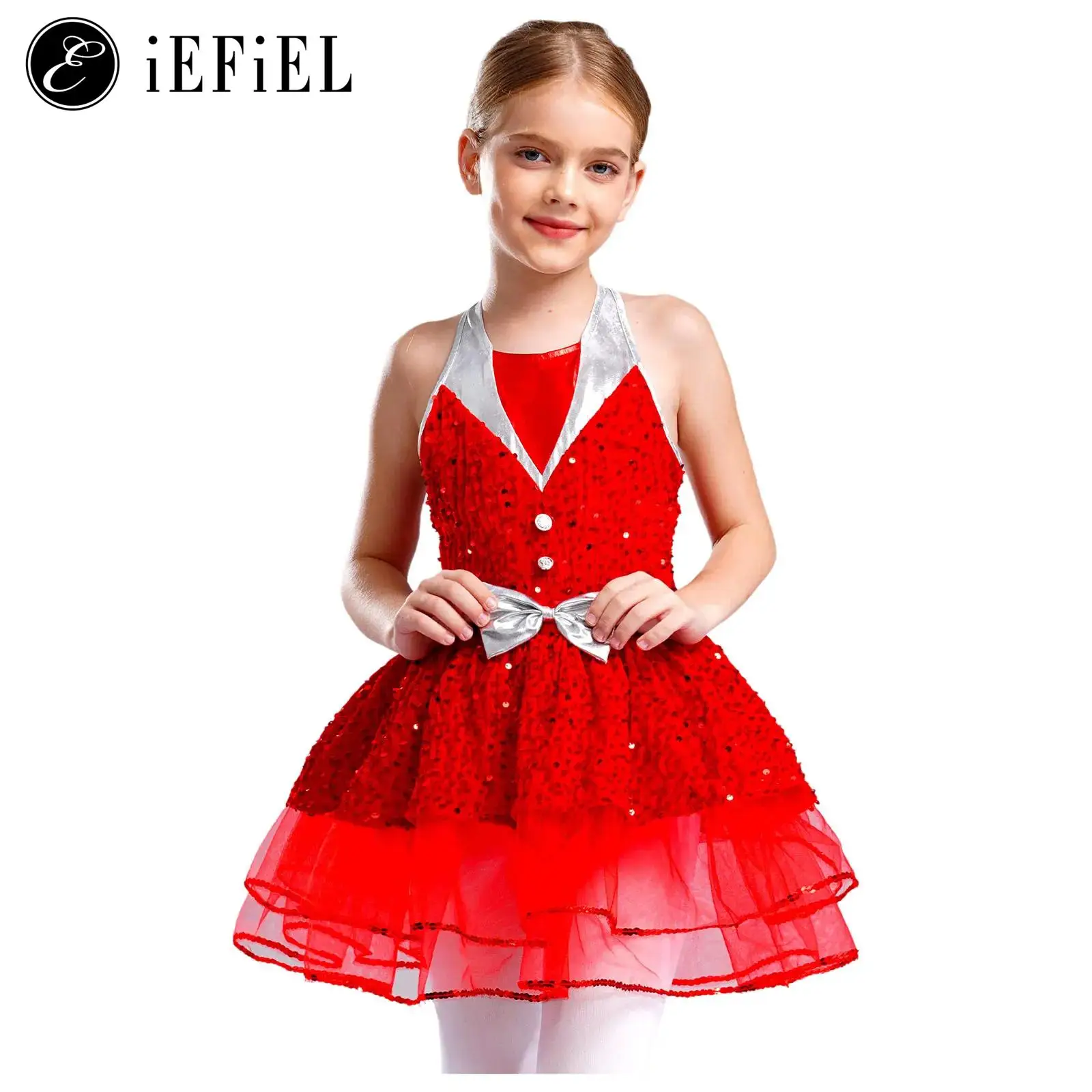 Girls Sequins Ballet Dance Dress Halter Lapel Neck Tuxedo Tutu Dancewear Modern Jazz Latin Chacha Ballroom Party Dresses
Girls Sequins Ballet Dance Dress Halter Lapel Neck Tuxedo Tutu Dancewear Modern Jazz Latin Chacha Ballroom Party Dresses