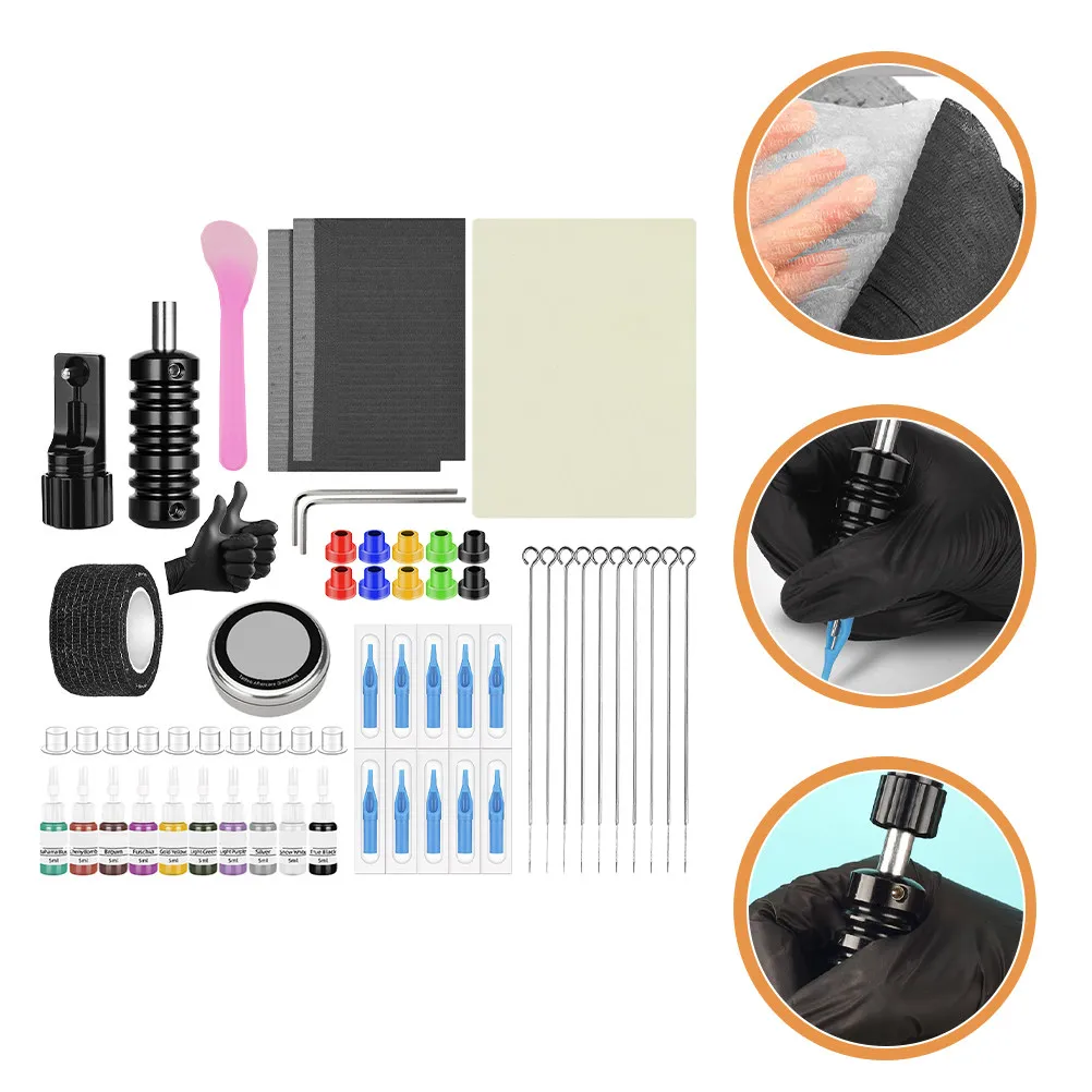 1Set Tattooing Pen Holder Set Portable Lightweight Silicone Plastic Aluminum Alloy for Beginners Practice Tools Tattooing
1Set Tattooing Pen Holder Set Portable Lightweight Silicone Plastic Aluminum Alloy for Beginners Practice Tools Tattooing