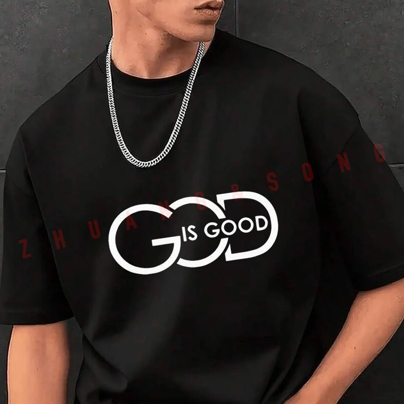 GOD IS GOOD Printed Motorcycle Fashion T-shirt Casual Trendy Tshirts For Summer Comfortable Short Sleeve Tops
GOD IS GOOD Printed Motorcycle Fashion T-shirt Casual Trendy Tshirts For Summer Comfortable Short Sleeve Tops