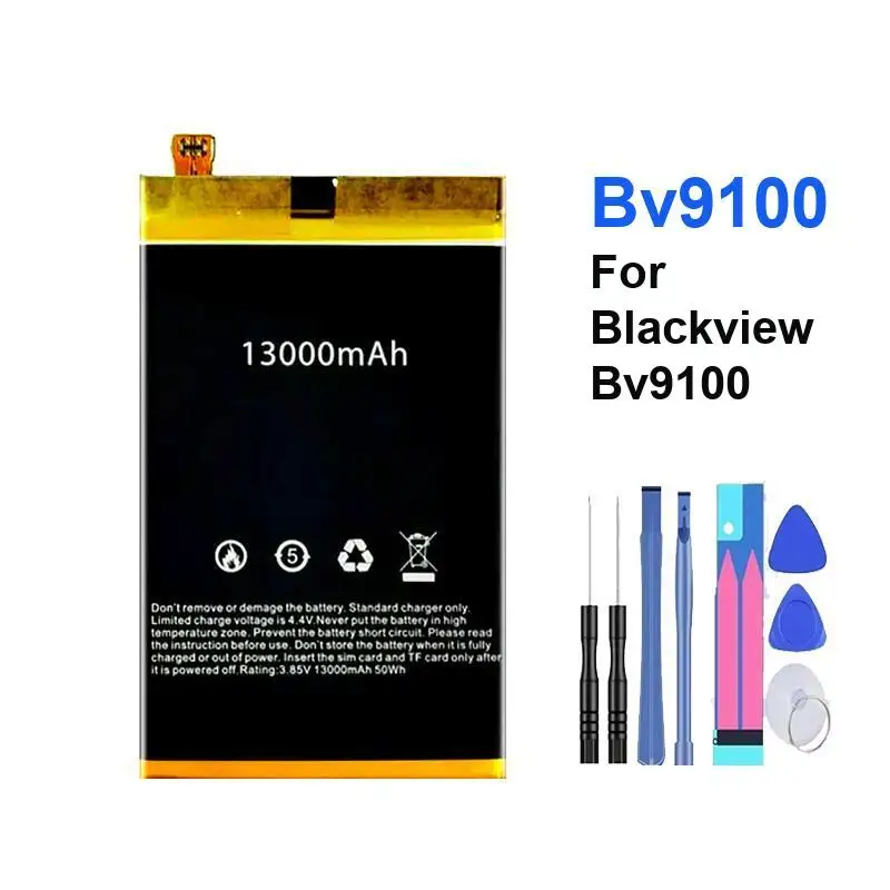 Replacement 13000mAh BV9100 BV 9100 Phone Battery for Blackview BV9100 3.85V 50Wh Batteries Bateria Free Gift with Track NO
Replacement 13000mAh BV9100 BV 9100 Phone Battery for Blackview BV9100 3.85V 50Wh Batteries Bateria Free Gift with Track NO