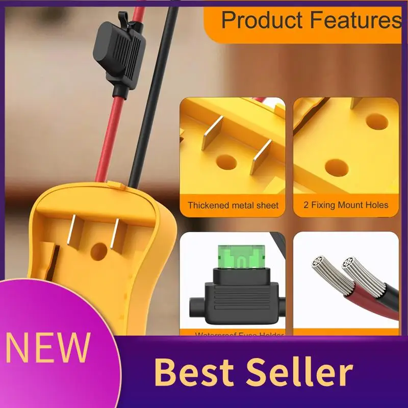 ABLU-Battery Converter For Power Wheel Power Tools 12 AWG Wire Battery Converter With Fuse And Connector
ABLU-Battery Converter For Power Wheel Power Tools 12 AWG Wire Battery Converter With Fuse And Connector