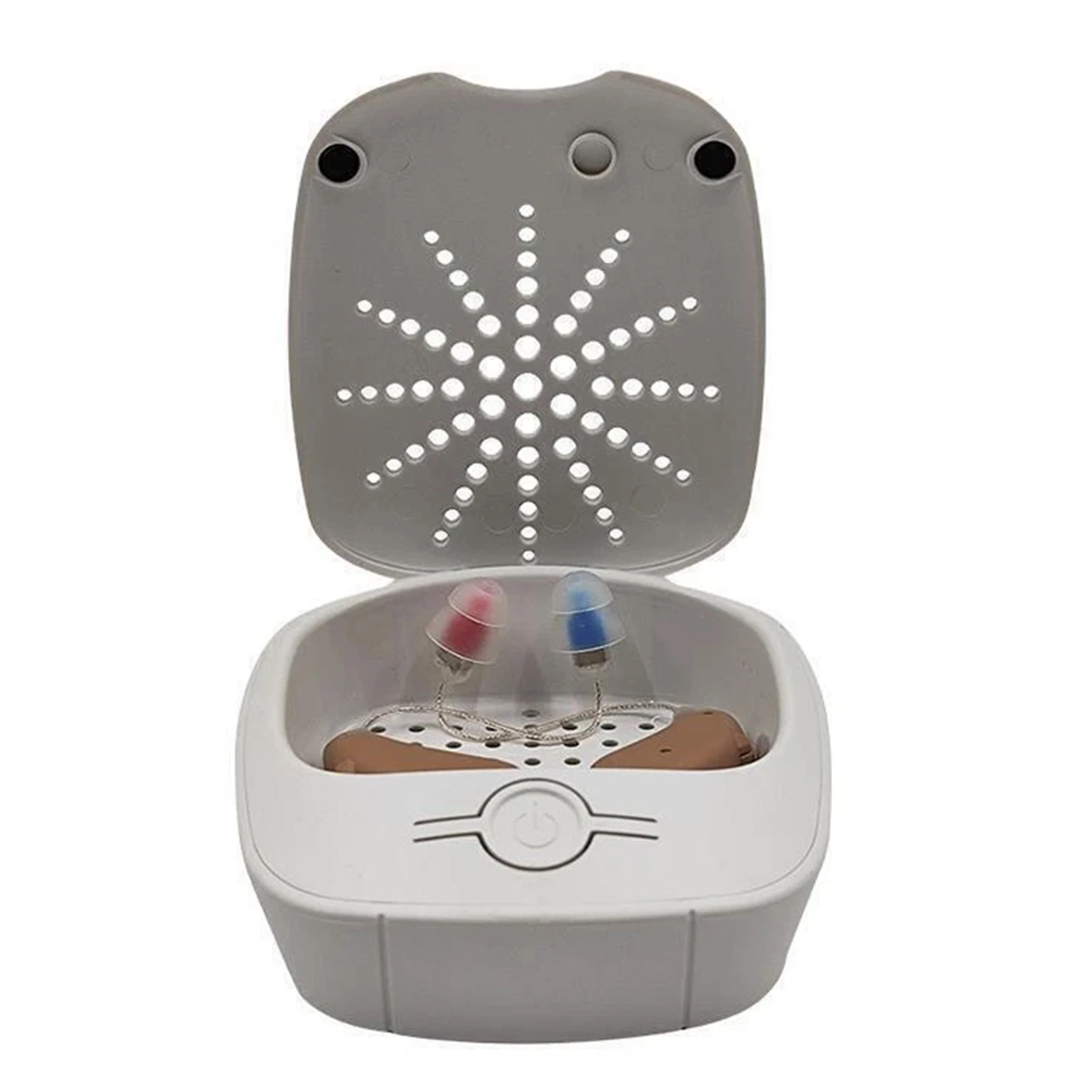 Hearing Aid Electronic Dry Box USB Charging Powered Desiccator for Moisture Removal and Disinfection storage case
Hearing Aid Electronic Dry Box USB Charging Powered Desiccator for Moisture Removal and Disinfection storage case