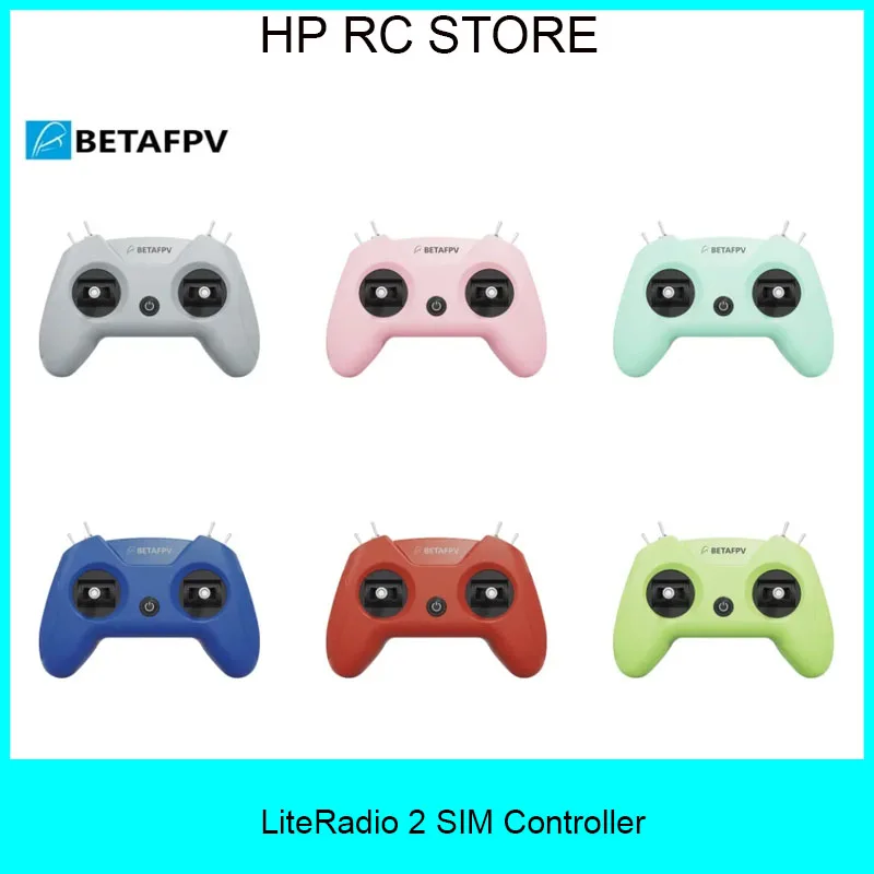 BETAFPV LiteRadio 2 8-Channel Simulator Controller - Compatible with DJI, Phoenix RC6, AeroFlyRC8 & STEAM Emulators
BETAFPV LiteRadio 2 8-Channel Simulator Controller - Compatible with DJI, Phoenix RC6, AeroFlyRC8 & STEAM Emulators