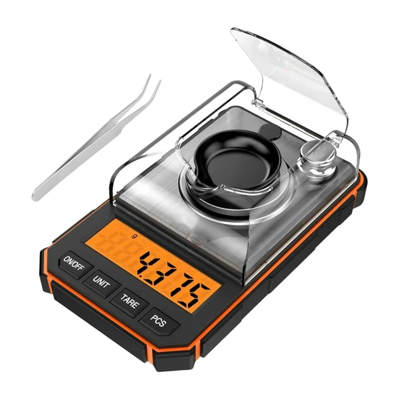 Portable Jewelry Scale Tare Function Milligram Weighting 6 Units Conversion Jewelry Scale 50g 0.001g LCD Display Multifunction
Portable Jewelry Scale Tare Function Milligram Weighting 6 Units Conversion Jewelry Scale 50g 0.001g LCD Display Multifunction