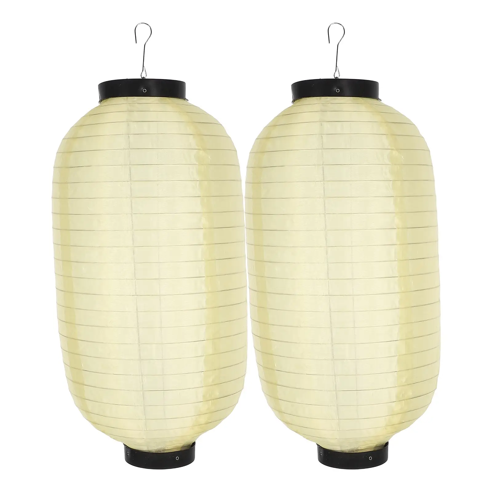 2Pcs Waterproof Silk Lantern 45X25CM Japanese Style Decorative Lanterns Indoor Outdoor Hanging Lights Home Restaurant Ornament
2Pcs Waterproof Silk Lantern 45X25CM Japanese Style Decorative Lanterns Indoor Outdoor Hanging Lights Home Restaurant Ornament
