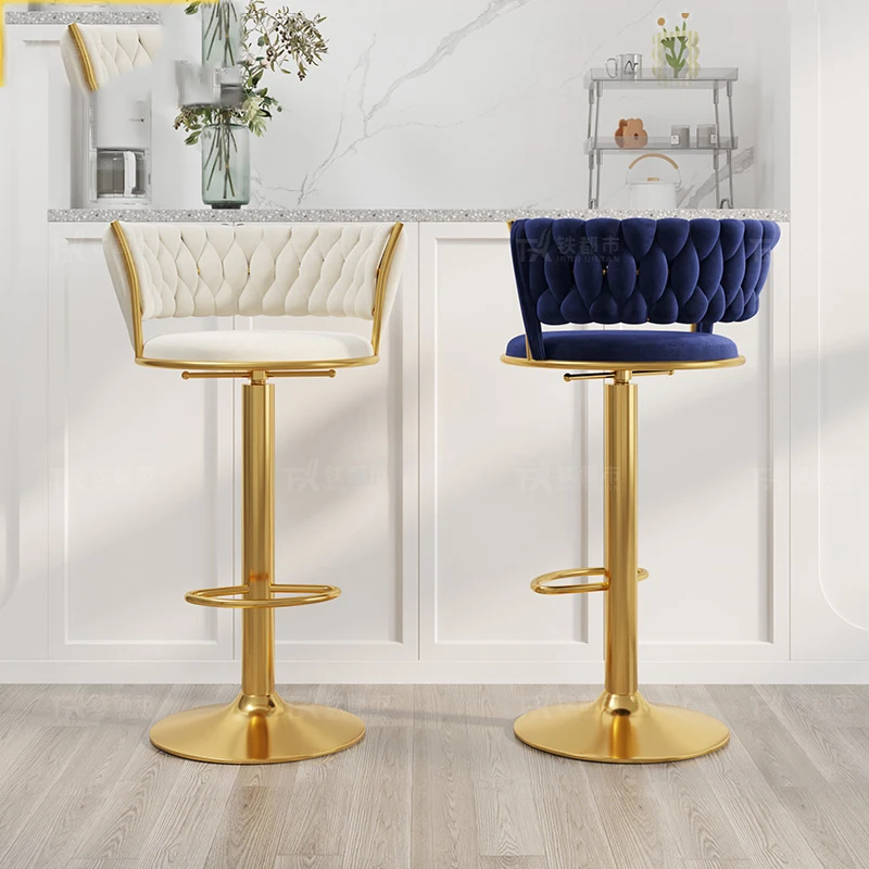 Modern Bar Stools Height Adjust Chair Swivel Iron Welding Comfortable Silla Giratoria Minimalistic Nordic Salon Furniture
Modern Bar Stools Height Adjust Chair Swivel Iron Welding Comfortable Silla Giratoria Minimalistic Nordic Salon Furniture