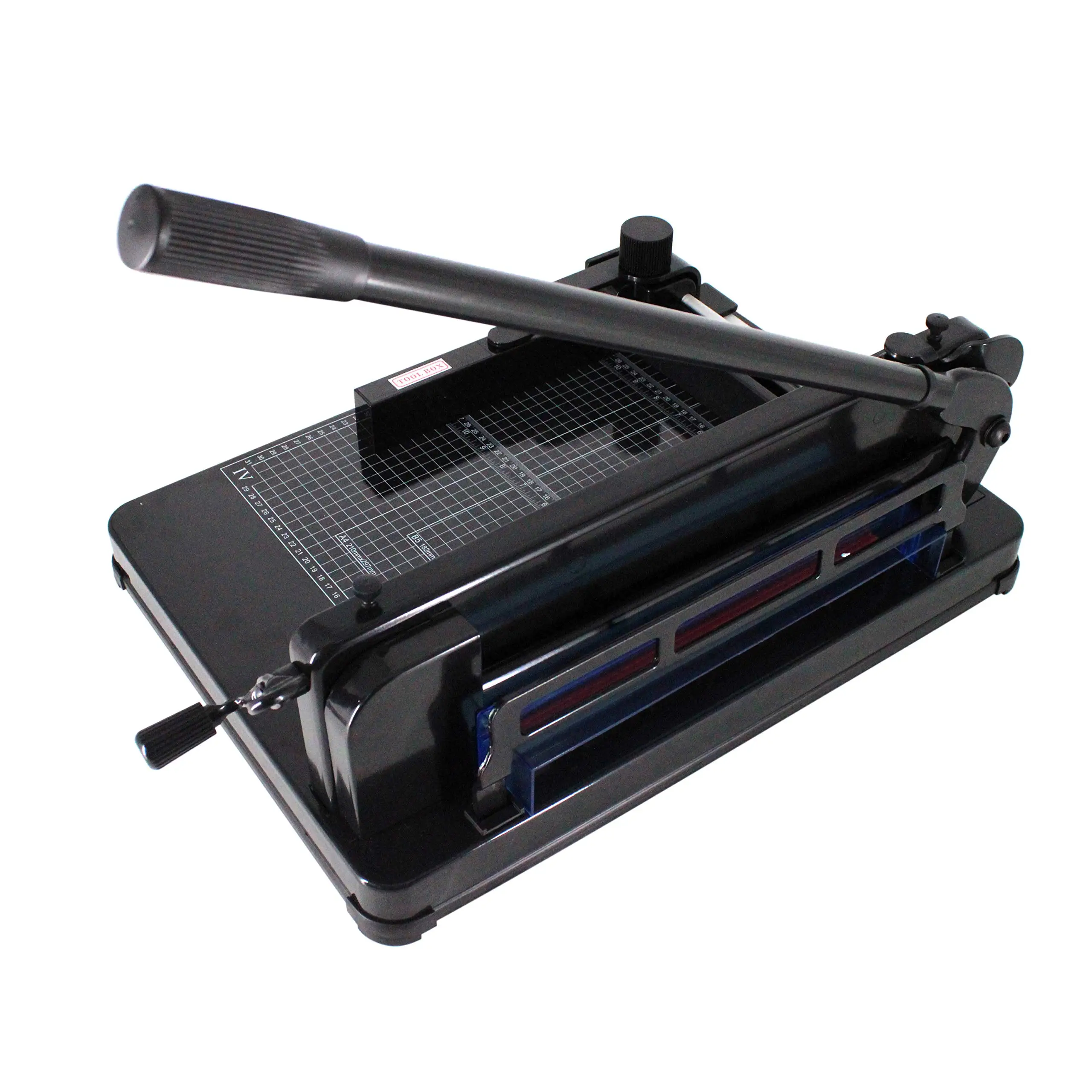 New 12 Inch Black Heavy Duty Paper Cutter 858 A4 Paper Trimmer For School Office Cutting
New 12 Inch Black Heavy Duty Paper Cutter 858 A4 Paper Trimmer For School Office Cutting