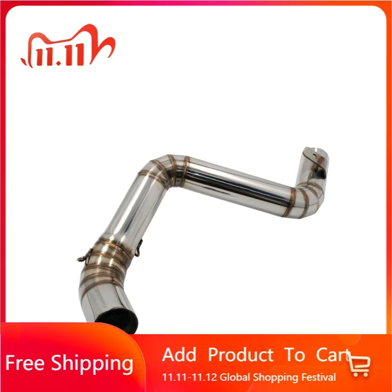 STLF motor Motorcycle Exhaust System for Duke 200 Middle Pipe Exhaust Muffler
STLF motor Motorcycle Exhaust System for Duke 200 Middle Pipe Exhaust Muffler