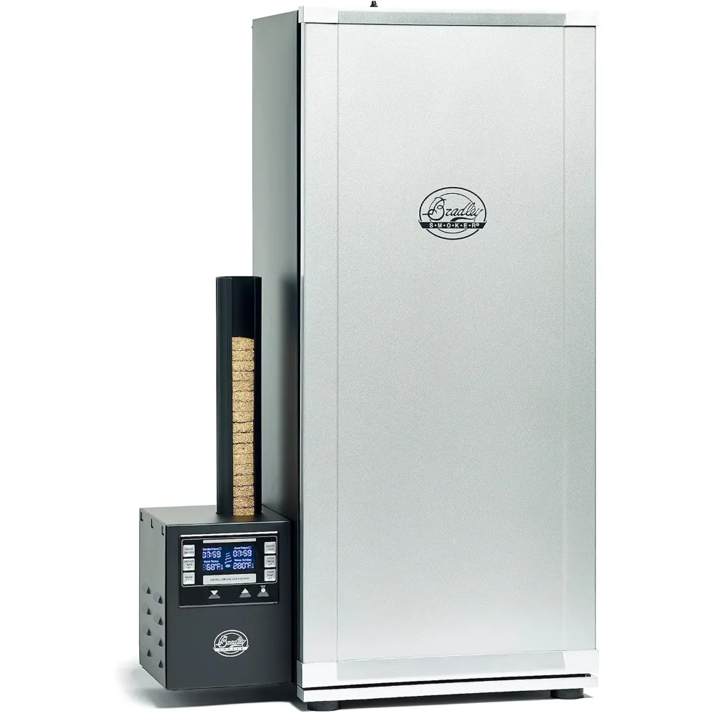 6-Rack Outdoor Electric Smoker, Digital Vertical Smoker With Stainless Steel Grill
6-Rack Outdoor Electric Smoker, Digital Vertical Smoker With Stainless Steel Grill